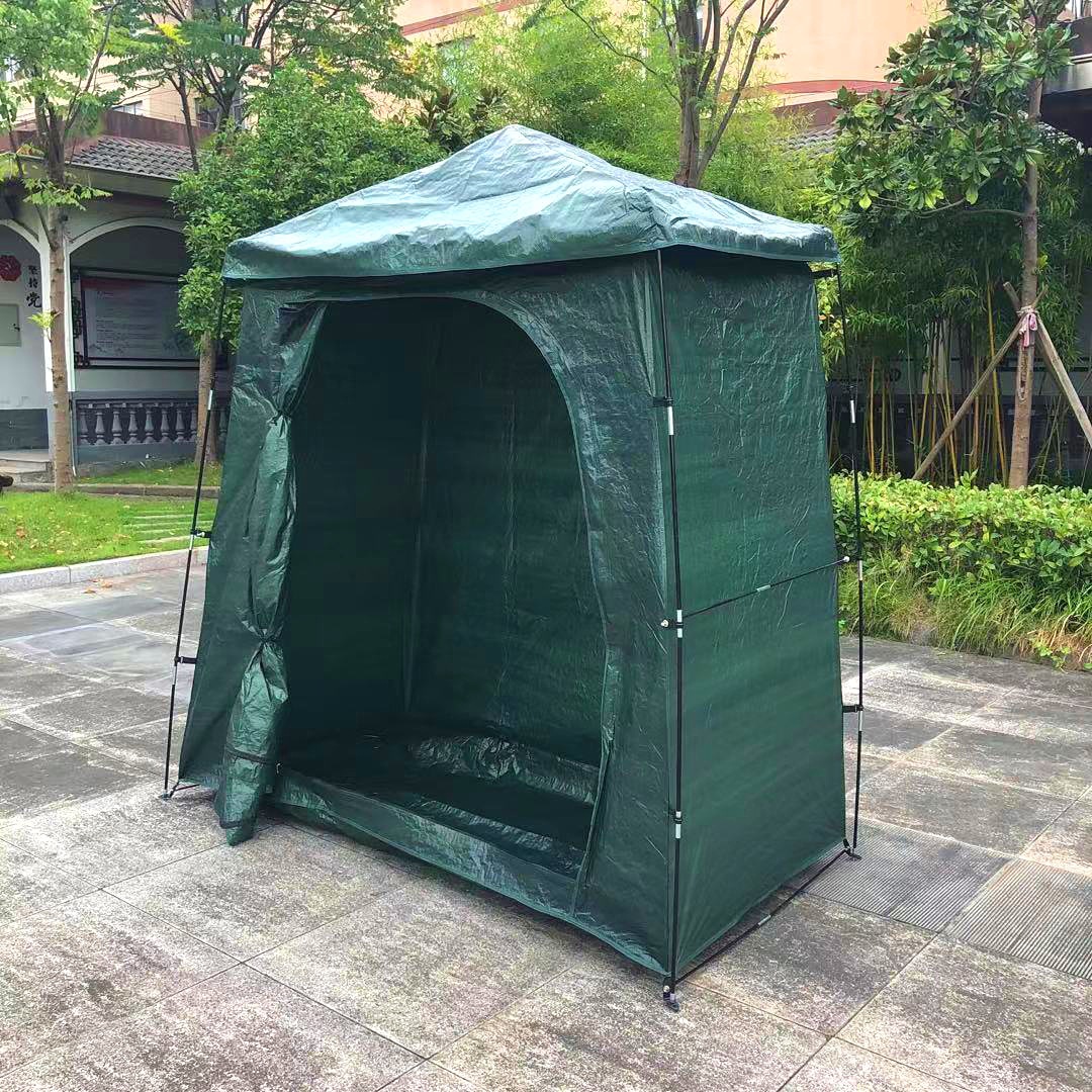 Cheap Goat Tents Outdoor Bicycle Storage Shed Bike Tent Bicycle Garden Pool Storage Cover Shelter Double Cover Roof   